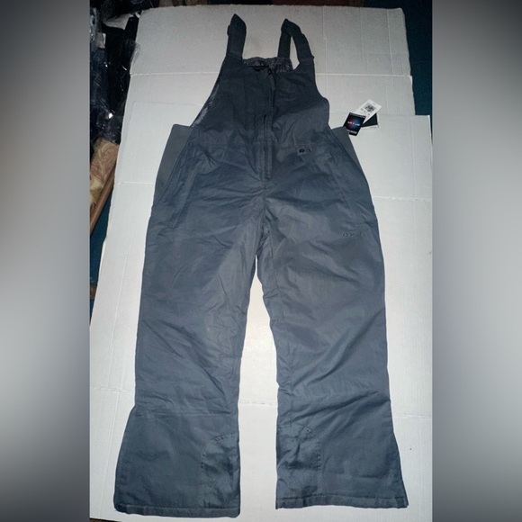 Arctix Women Essential black insulate bib overall XL 16-18 Short 27" inseam New - Picture 4 of 14